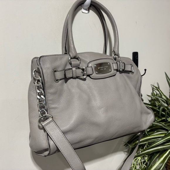 ❤️Michael Kors Hamilton Heather Gray Tote - Picture 2 of 7